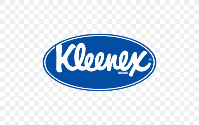 Kleenex Facial Tissues Logo Kimberly-Clark, PNG, 518x518px, Kleenex, Area, Blue, Brand, Cdr Download Free