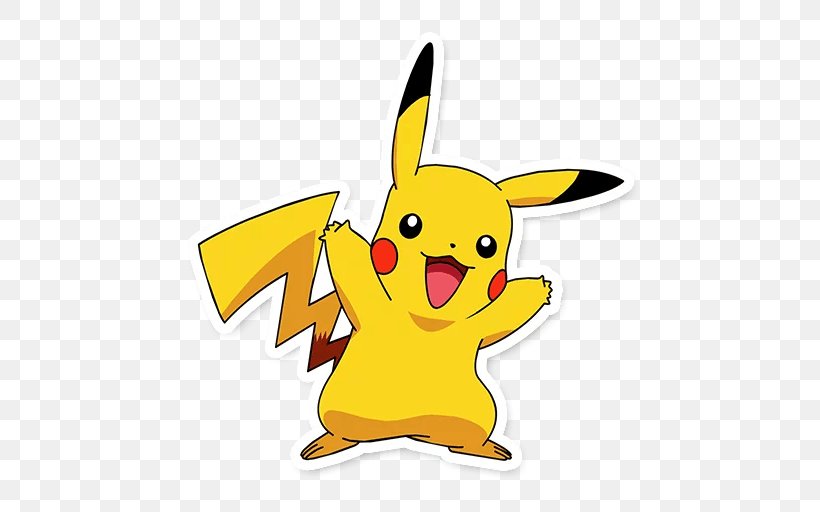 Pikachu Pokemon Black & White Pokémon GO Pokémon Yellow Clip Art, PNG, 512x512px, Pikachu, Cartoon, Dog Like Mammal, Fictional Character, Jigglypuff Download Free