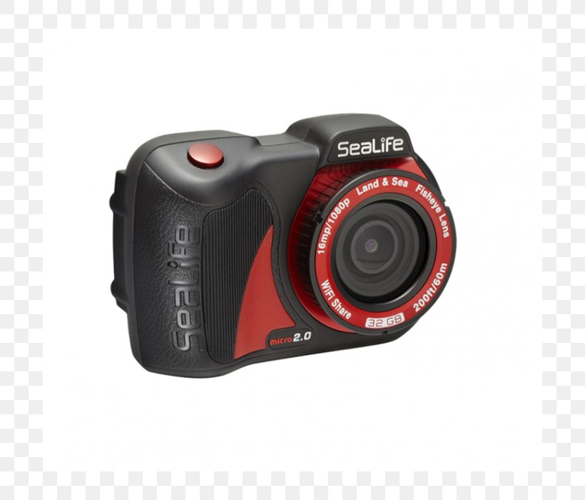 Sealife SL510 Micro 2.0 32GB WiFi Sealife Micro 2.0 Pro 1500 Set WiFi 32GB SL514 Underwater Photography SeaLife Micro HD+ Camera, PNG, 700x700px, Underwater Photography, Camera, Camera Lens, Cameras Optics, Digital Camera Download Free