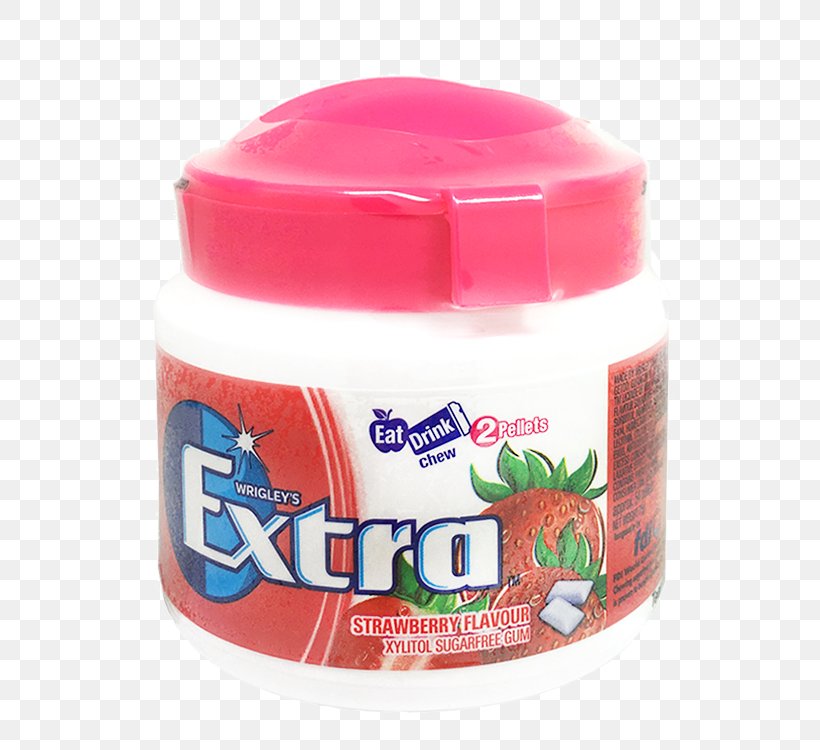 Chewing Gum Extra Xylitol Mint, PNG, 750x750px, Chewing Gum, Bubble Gum, Chewing, Cream, Designer Download Free