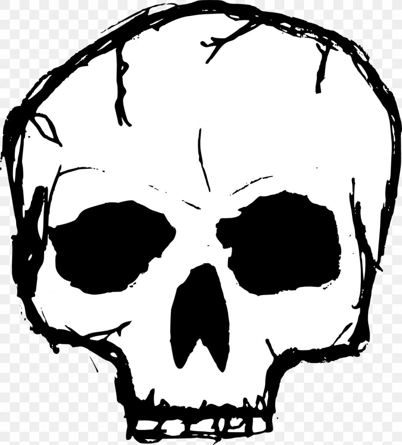 Skull Drawing Face Clip Art, PNG, 1093x1210px, Skull, Artwork, Black And White, Bone, Drawing Download Free