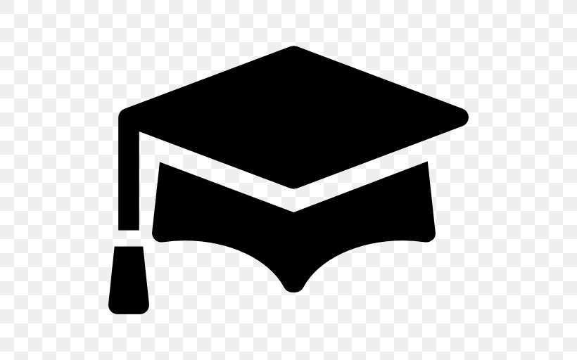 Square Academic Cap Graduation Ceremony Clip Art, PNG, 512x512px, Square Academic Cap, Academic Degree, Black, Black And White, Cap Download Free