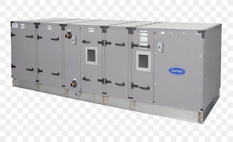 Air Handler Carrier Corporation Air Conditioning Chiller HVAC, PNG, 745x500px, Air Handler, Air Conditioning, Architectural Engineering, Carrier Corporation, Chilled Water Download Free