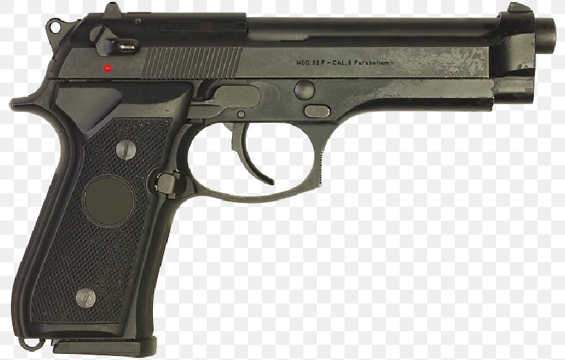 Beretta M9 Firearm Semi-automatic Pistol Beretta 92, PNG, 800x522px, 9 Mm Caliber, 919mm Parabellum, Beretta M9, Air Gun, Airsoft Download Free