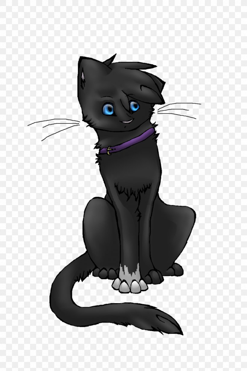 Black Cat Kitten Whiskers Warriors, PNG, 900x1350px, Black Cat, Art, Black, Carnivoran, Cat Download Free