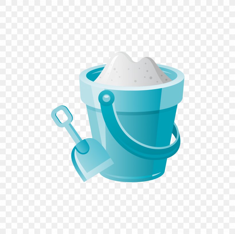 Bucket Sand Shovel, PNG, 1600x1600px, Bucket, Aqua, Blue, Cartoon, Cup Download Free