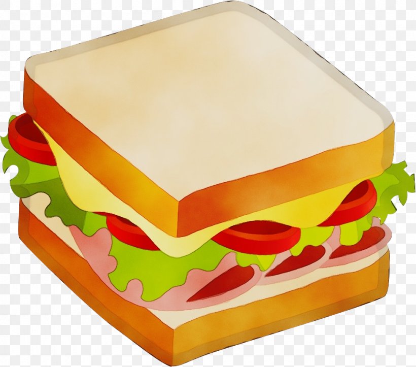 Hamburger, PNG, 973x858px, Watercolor, American Cheese, Box, Cheeseburger, Fast Food Download Free