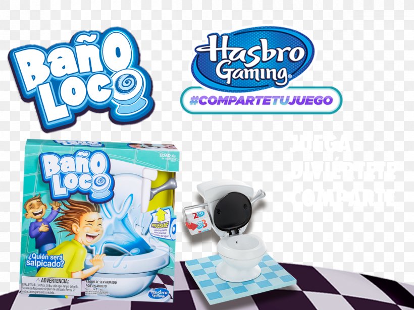 Hasbro Toilet Trouble Game Hasbro Baño Loco Board Game, PNG, 1200x900px, Hasbro, Blue, Board Game, Brand, Child Download Free