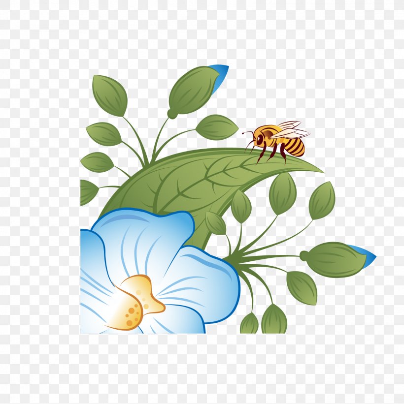Honey Bee Flower Wallpaper, PNG, 1574x1577px, Bee, Butterfly, Flora, Floral Design, Floristry Download Free