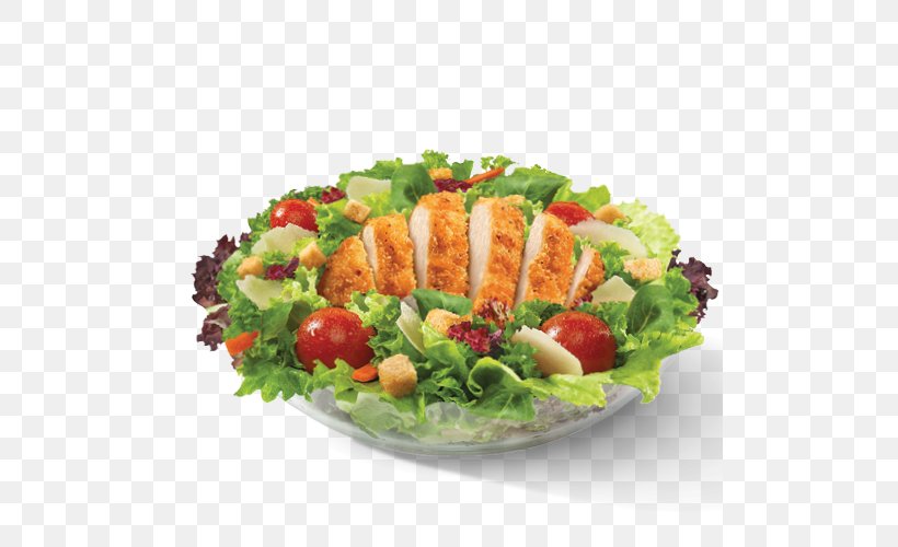 Hors D'oeuvre Caesar Salad Chicken Salad Leaf Vegetable, PNG, 500x500px, Caesar Salad, Appetizer, Chicken As Food, Chicken Salad, Dish Download Free