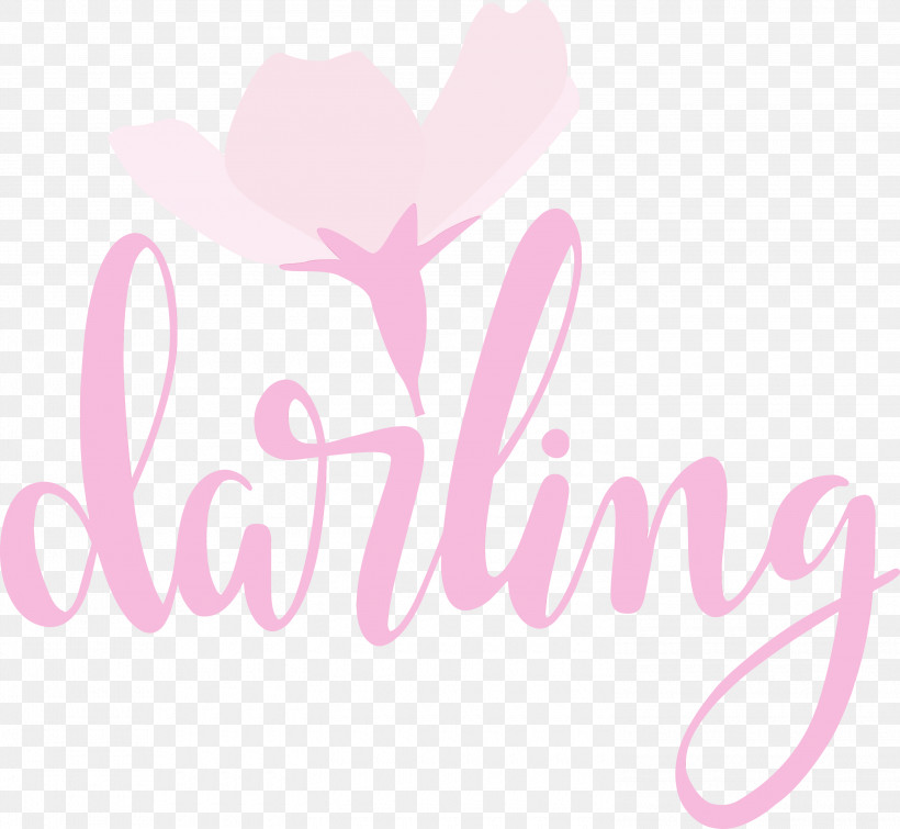 Logo Font Petal Flower Meter, PNG, 3000x2763px, Darling, Flower, Logo, Meter, Paint Download Free