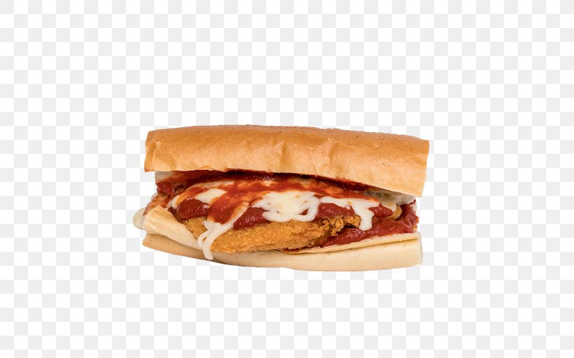 Chicken Parmigiana Submarine Sandwich Hamburger Breakfast Sandwich Fast Food, PNG, 512x512px, Chicken Parmigiana, American Food, Bacon Sandwich, Beef, Bocadillo Download Free