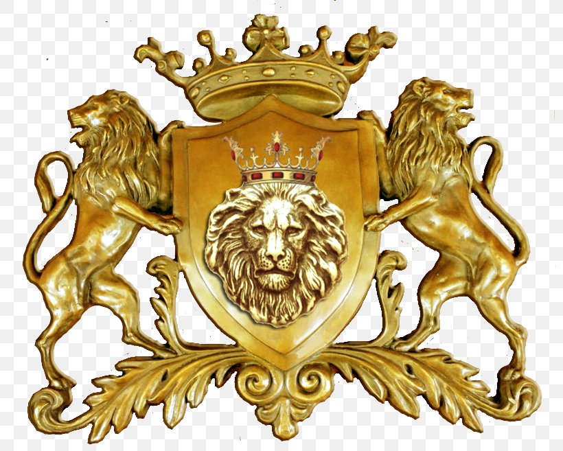 Lion Gold Crest Symbol Logo, PNG, 813x657px, Watercolor, Cartoon, Flower, Frame, Heart Download Free