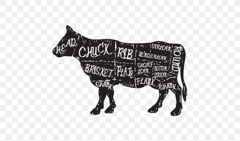 Ox Meat Beef Vector Graphics Drager Farms, PNG, 601x483px, Meat, Beef, Black And White, Butcher, Cattle Like Mammal Download Free