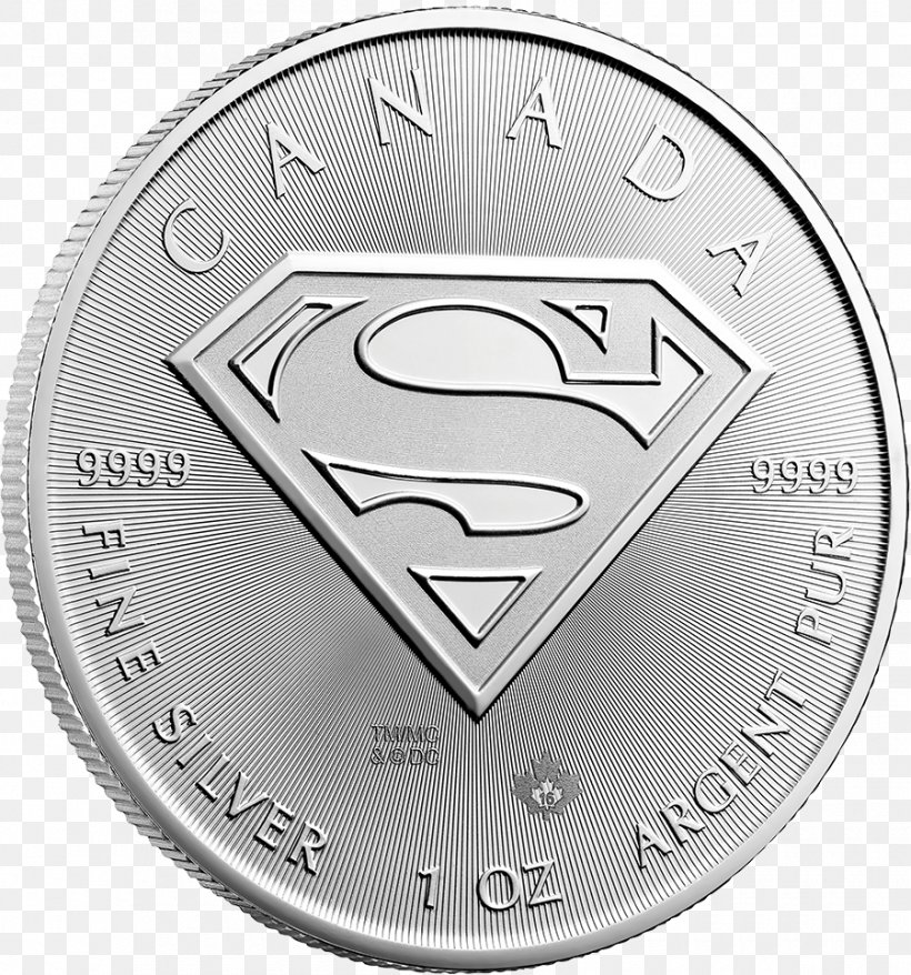 Superman Silver Coin Silver Coin Royal Canadian Mint, PNG, 900x964px, Superman, Brand, Bullion, Bullion Coin, Canadian Silver Maple Leaf Download Free