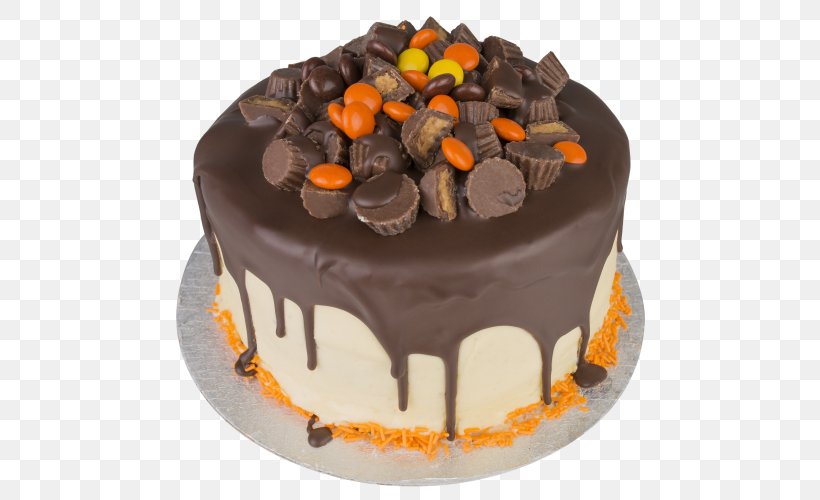 Chocolate Cake Sachertorte Layer Cake Bakery Butter Cake, PNG, 500x500px, Chocolate Cake, Bakery, Birthday Cake, Butter Cake, Buttercream Download Free