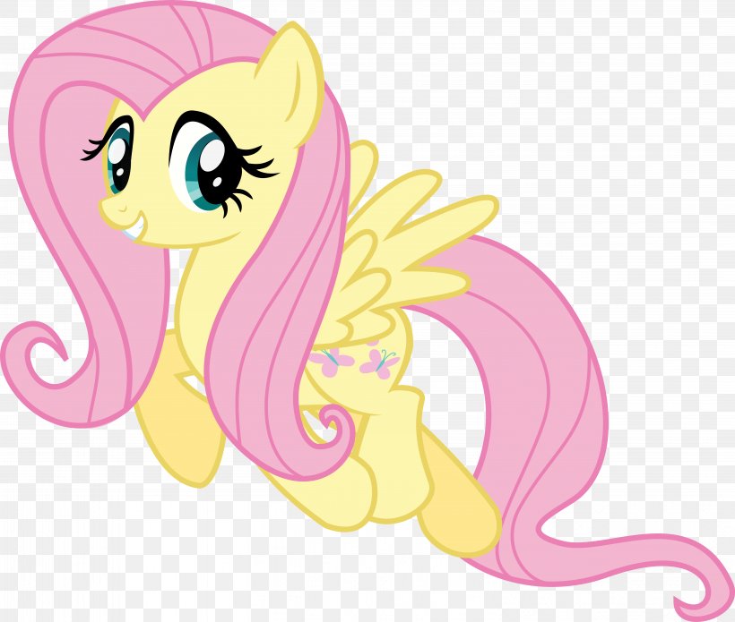 Fluttershy Pinkie Pie Applejack Twilight Sparkle Rainbow Dash, PNG, 6034x5117px, Watercolor, Cartoon, Flower, Frame, Heart Download Free