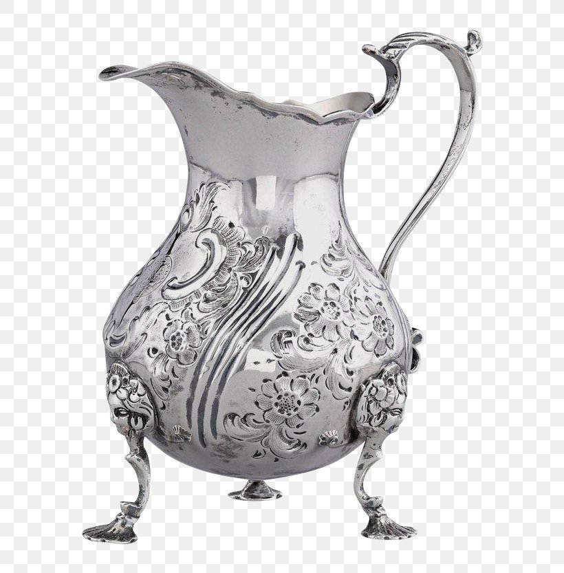 Jug Pitcher Silver White, PNG, 650x833px, Jug, Black And White, Drinkware, Metal, Pitcher Download Free