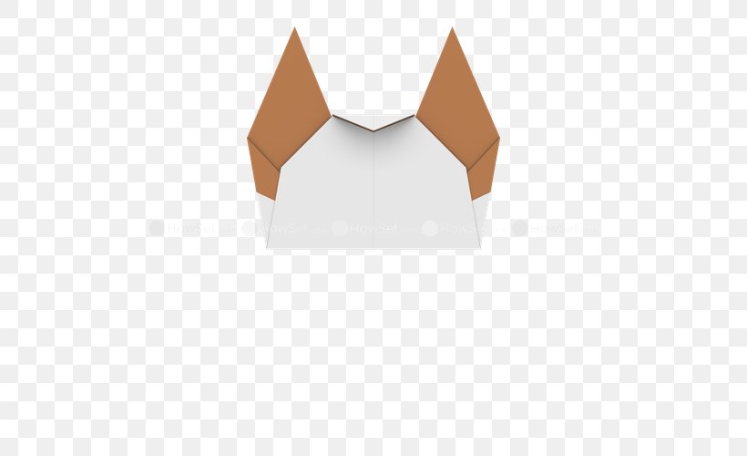 Paper Triangle Origami Line, PNG, 500x500px, Paper, Animal, Cat, Craft, Dog Download Free