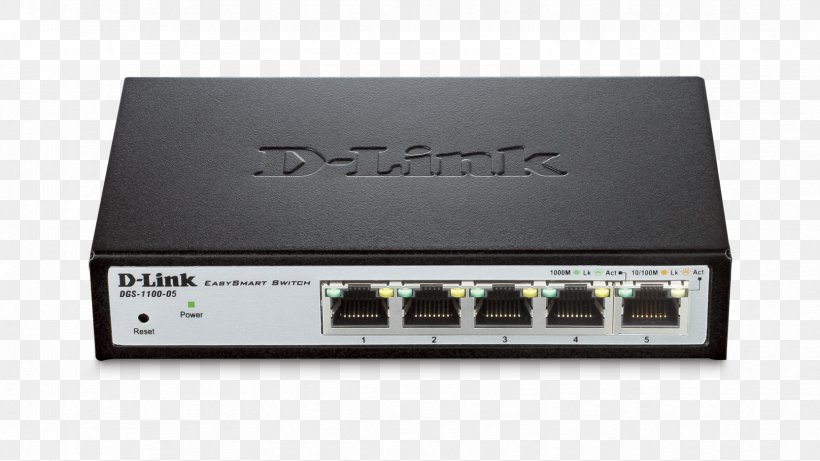 D-Link 5-Port .L2 Managed Gigabit Network Switch Gigabit Ethernet Power Over Ethernet, PNG, 1664x936px, 10 Gigabit Ethernet, Gigabit Ethernet, Computer Network, Dlink, Dlink Dgs1100 Download Free
