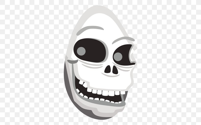 Ghost Skull, PNG, 512x512px, Ghost, Bone, Face, Halloween, Headgear Download Free