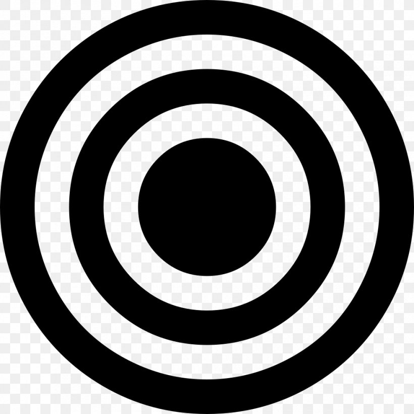 Bullseye Image, PNG, 980x980px, Bullseye, Blackandwhite, Darts, Logo, Shooting Targets Download Free