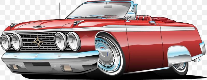 Muscle Car Cartoon Illustration, PNG, 1000x389px, Car, American Muscle Car, Automotive Design, Automotive Exterior, Automotive Wheel System Download Free