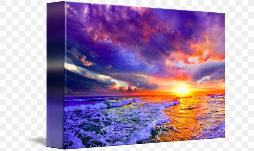 Seascape Canvas Print Art, PNG, 650x489px, Seascape, Art, Beach, Canvas, Canvas Print Download Free