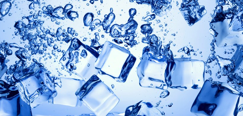 Ice Cube Water Desktop Wallpaper Drop, PNG, 1600x763px, Ice, Blue, Clear Ice, Cold, Crystal Download Free