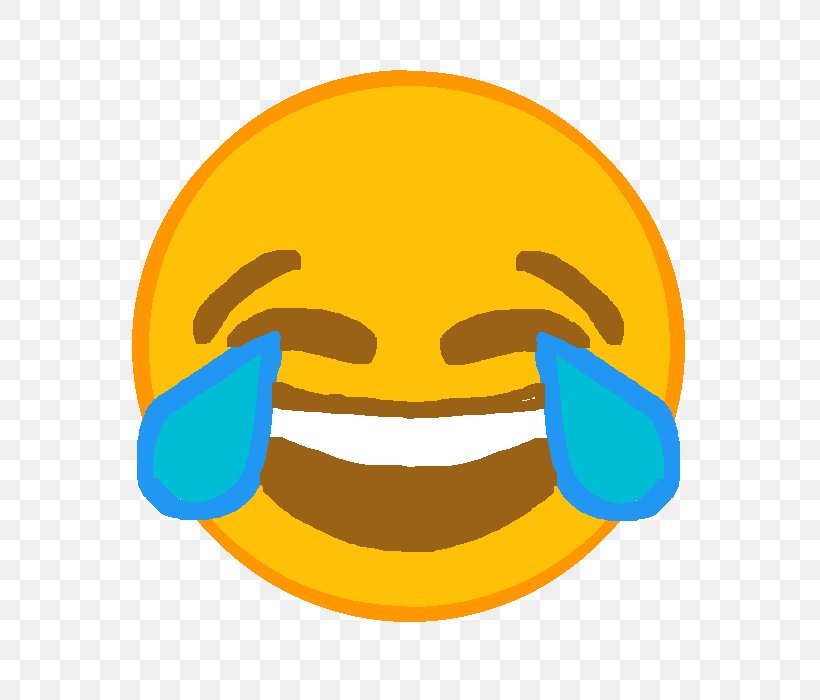Smiley Face With Tears Of Joy Emoji Emoticon Crying, PNG, 700x700px, Smiley, Anger, Crying, Emoji, Emoticon Download Free