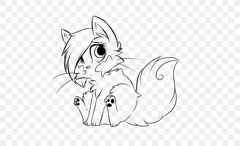 Whiskers Dog Breed Cat Line Art - PNG - Download Free.