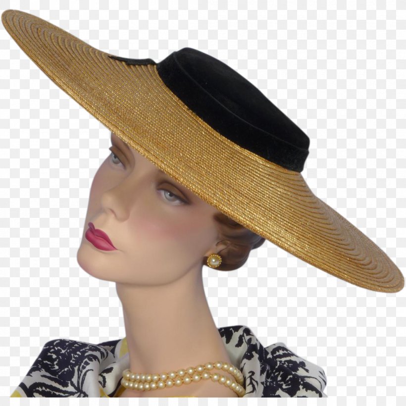 1950s Cartwheel Hat 1940s Sun Hat, PNG, 1050x1050px, Cartwheel Hat, Bonnet, Cap, Cloche Hat, Crown Download Free