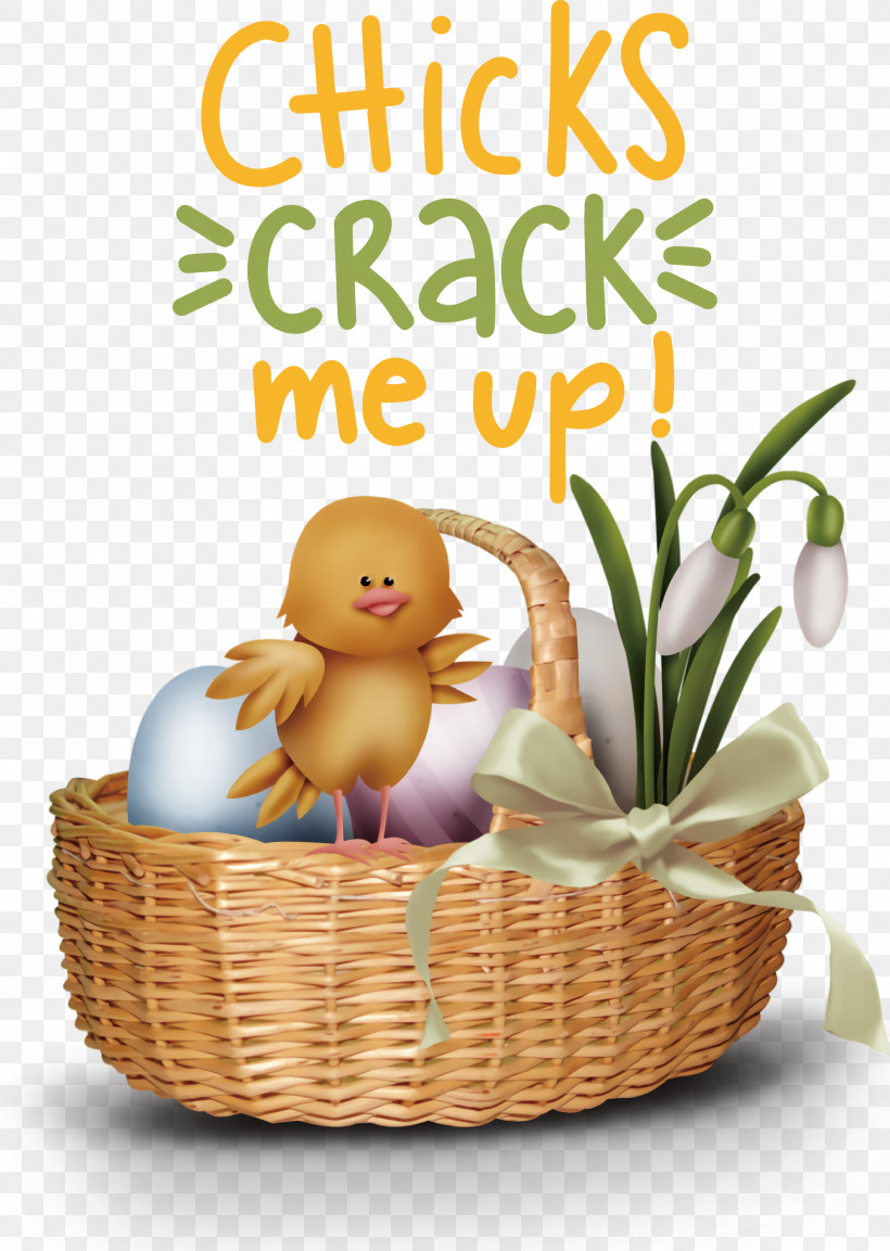 Chicks Crack Me Up Easter Day Happy Easter, PNG, 2133x3000px, Easter Day, Basket, Chicken, Christmas Day, Easter Basket Download Free