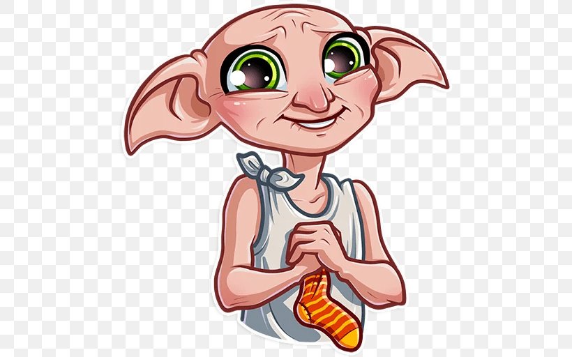 Dobby The House Elf Harry Potter And The Deathly Hallows Hermione Granger Draco Malfoy, PNG, 512x512px, Dobby The House Elf, Art, Cartoon, Draco Malfoy, Drawing Download Free