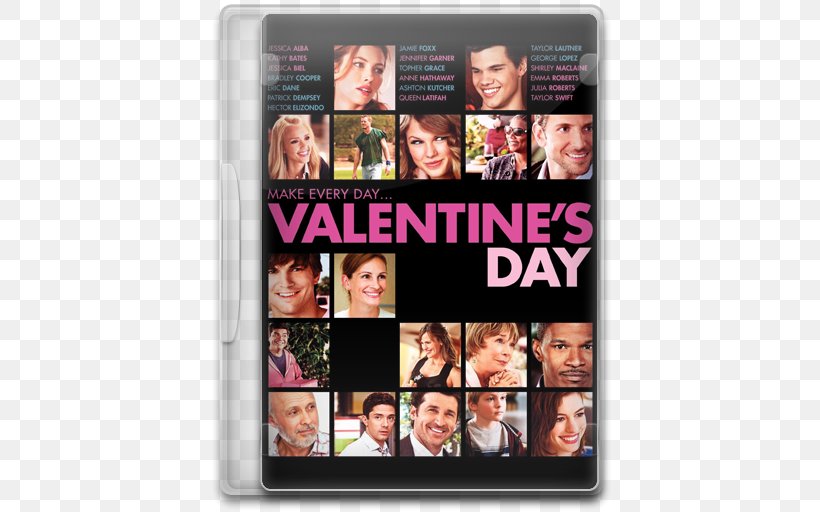 Valentine's Day Blu-ray Disc Film Romantic Comedy Gift, PNG, 512x512px, Bluray Disc, Collage, Comedy, Digital Copy, Dvd Download Free