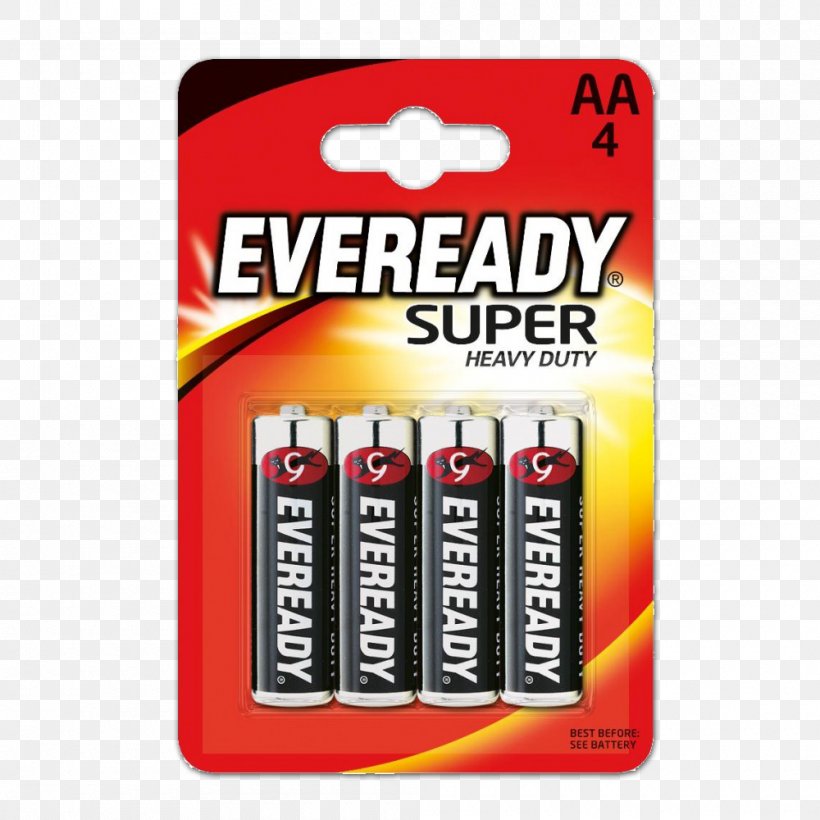 AAA Battery Eveready Battery Company Alkaline Battery Zinc–carbon Battery, PNG, 1000x1000px, Aa Battery, Aaa Battery, Alkaline Battery, Battery, Brand Download Free