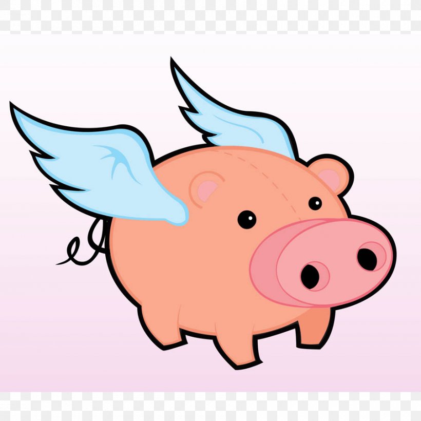 Flying Pig Marathon Domestic Pig When Pigs Fly Clip Art, PNG, 900x900px, Flying Pig Marathon, Area, Artwork, Domestic Pig, Head Download Free