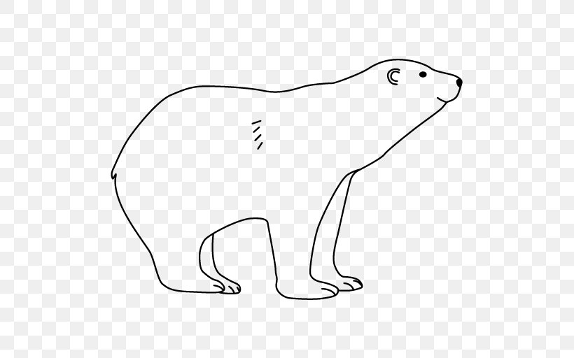 Polar Bear Sea Lion Clip Art, PNG, 512x512px, Bear, Animal Figure, Area, Artwork, Beak Download Free