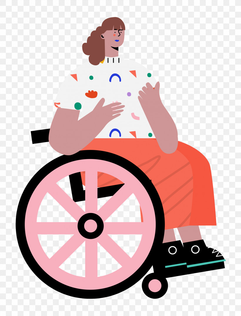 Sitting On Wheelchair Woman Lady, PNG, 1903x2500px, Woman, Analytic Trigonometry And Conic Sections, Behavior, Circle, Human Download Free
