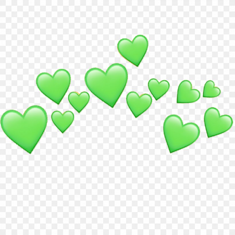 Heart Emoji Background, PNG, 2289x2289px, Emoji, Emoticon, Green, Heart,  Hearts Stickers Download Free