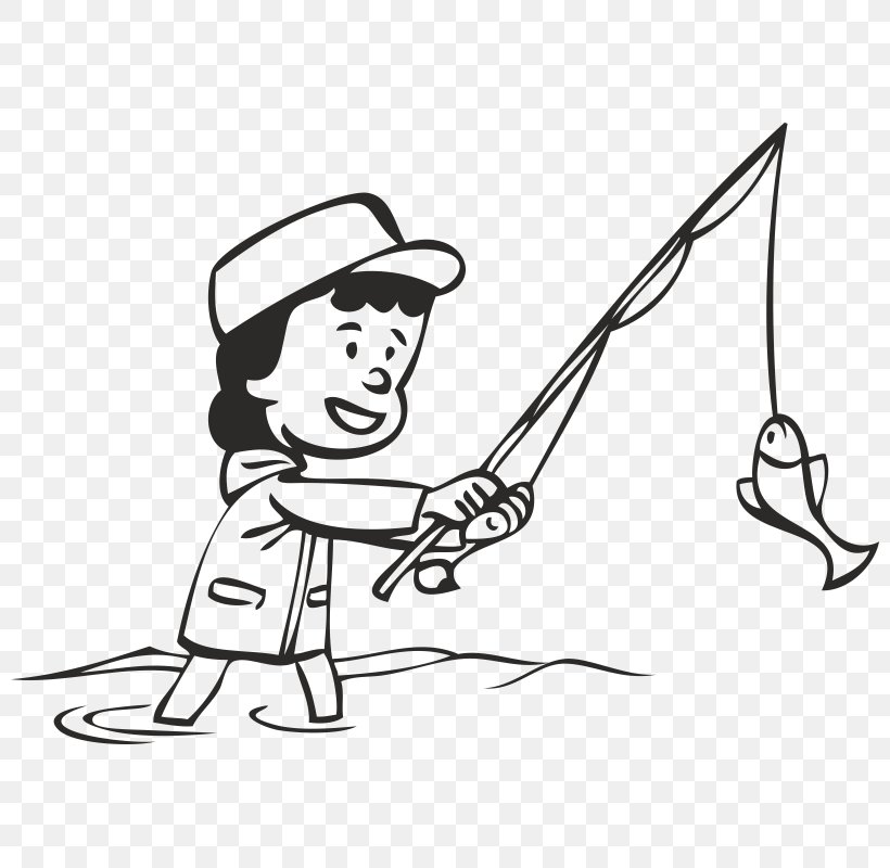 Clip Art Line Art Fishing Rods Coloring Book Drawing, PNG, 800x800px, Line Art, Angling, Art, Blackandwhite, Cartoon Download Free