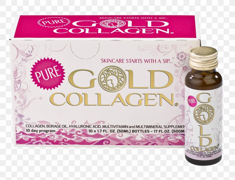 Dietary Supplement Gold Collagen Liquid Type I Collagen, PNG, 1944x1493px, Dietary Supplement, Antiaging Cream, Collagen, Food, Gold Download Free