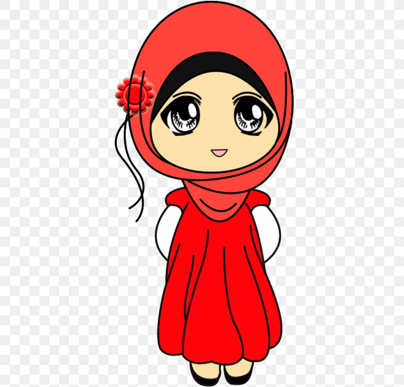 Muslim Islam Doodle Hijab El Coran (the Koran, Spanish-Language Edition) (Spanish Edition), PNG, 380x785px, Watercolor, Cartoon, Flower, Frame, Heart Download Free