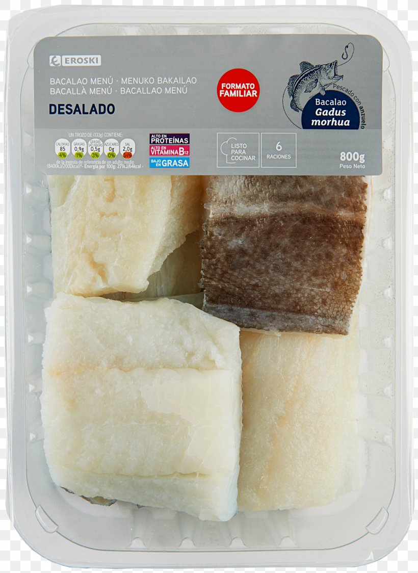 Atlantic Cod Eroski Dried And Salted Cod Fish Frozen Food, PNG, 1000x1371px, Atlantic Cod, Commodity, Cuisine, Dried And Salted Cod, Eroski Download Free