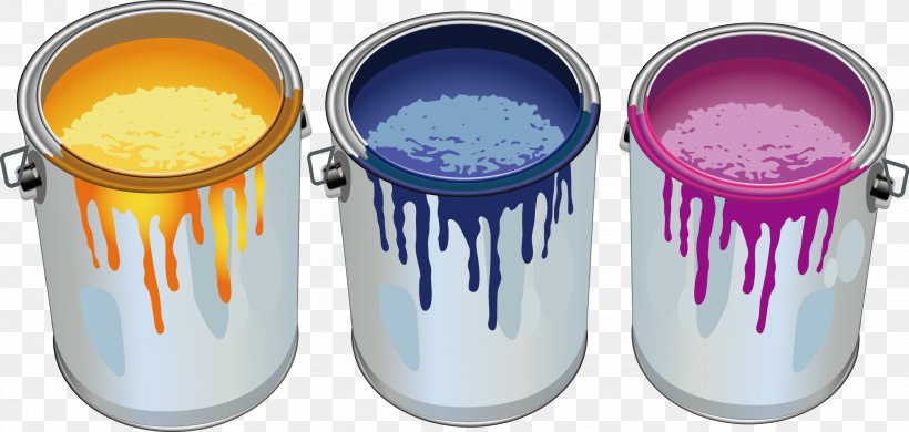 Painting Cartoon Clip Art, PNG, 2675x1274px, Paint, Aerosol Spray, Brush, Cartoon, House Painter And Decorator Download Free