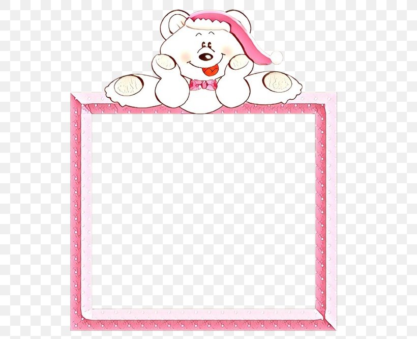 Picture Frame, PNG, 600x666px, Cartoon, Paper Product, Picture Frame, Pink, Rectangle Download Free