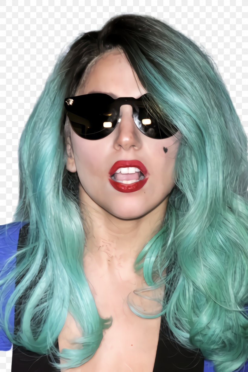 Cartoon Sunglasses, PNG, 1632x2448px, Lady Gaga, Aqua, Axilla, Bangs, Black Download Free