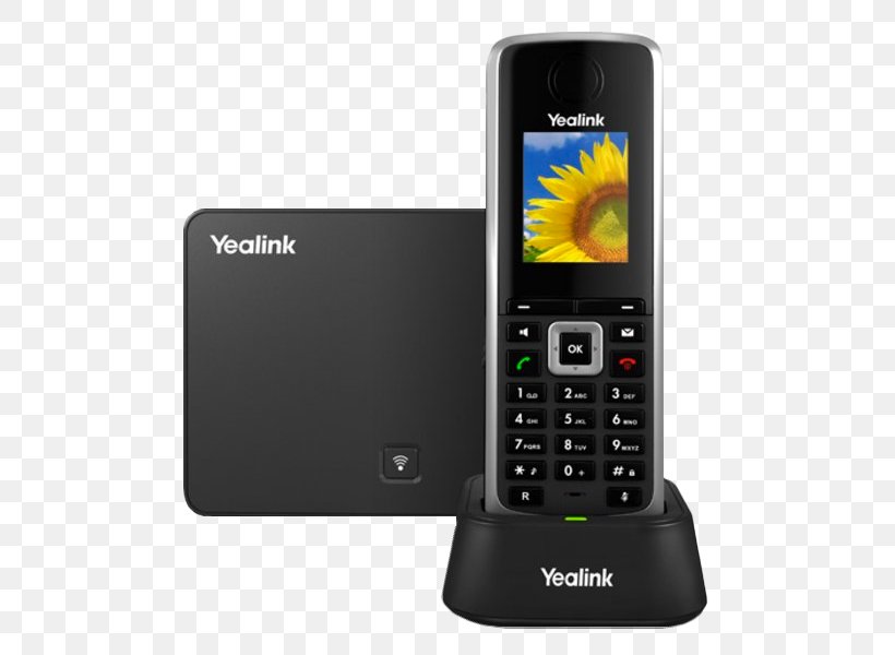 VoIP Phone Digital Enhanced Cordless Telecommunications Voice Over IP Cordless Telephone, PNG, 500x600px, Voip Phone, Cellular Network, Communication Device, Cordless Telephone, Electronic Device Download Free