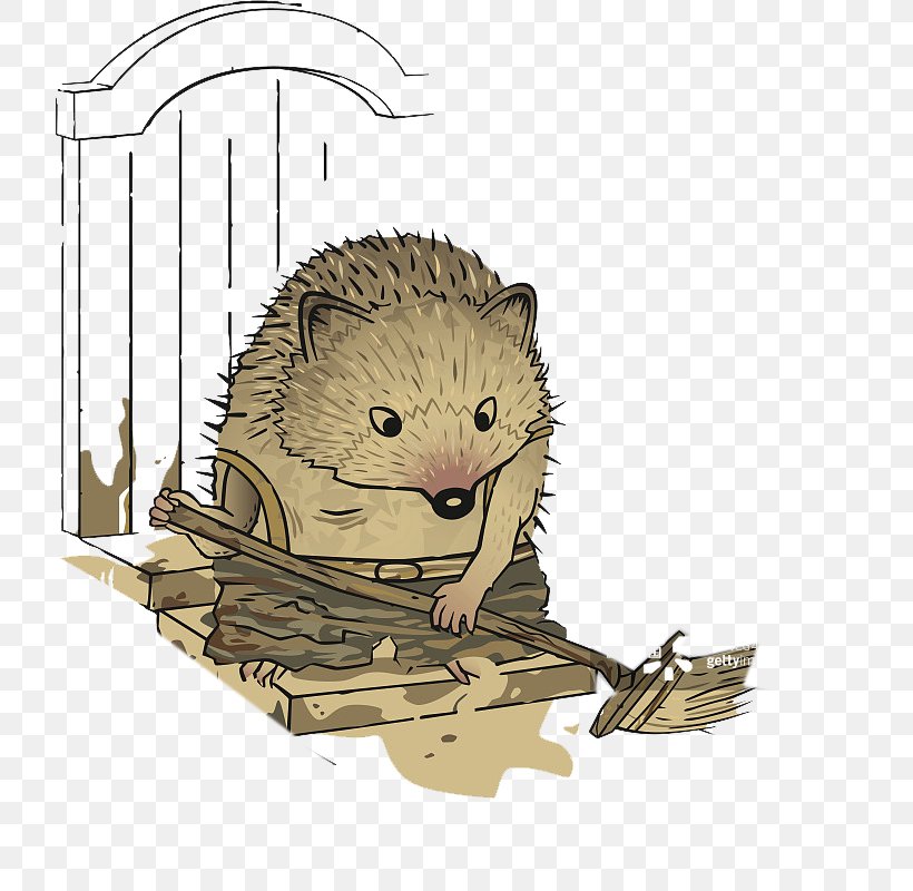 Hedgehog Cartoon Illustration, PNG, 721x800px, Hedgehog, Animal, Bear, Beaver, Caricature Download Free