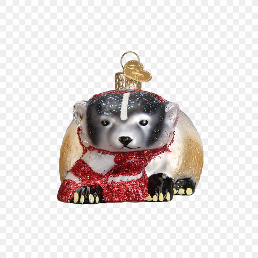 Christmas Ornament A Visit From St. Nicholas Christmas Carol Badger, PNG, 950x950px, Christmas Ornament, Baby Transport, Badger, Badger Badger Badger, Bear Download Free